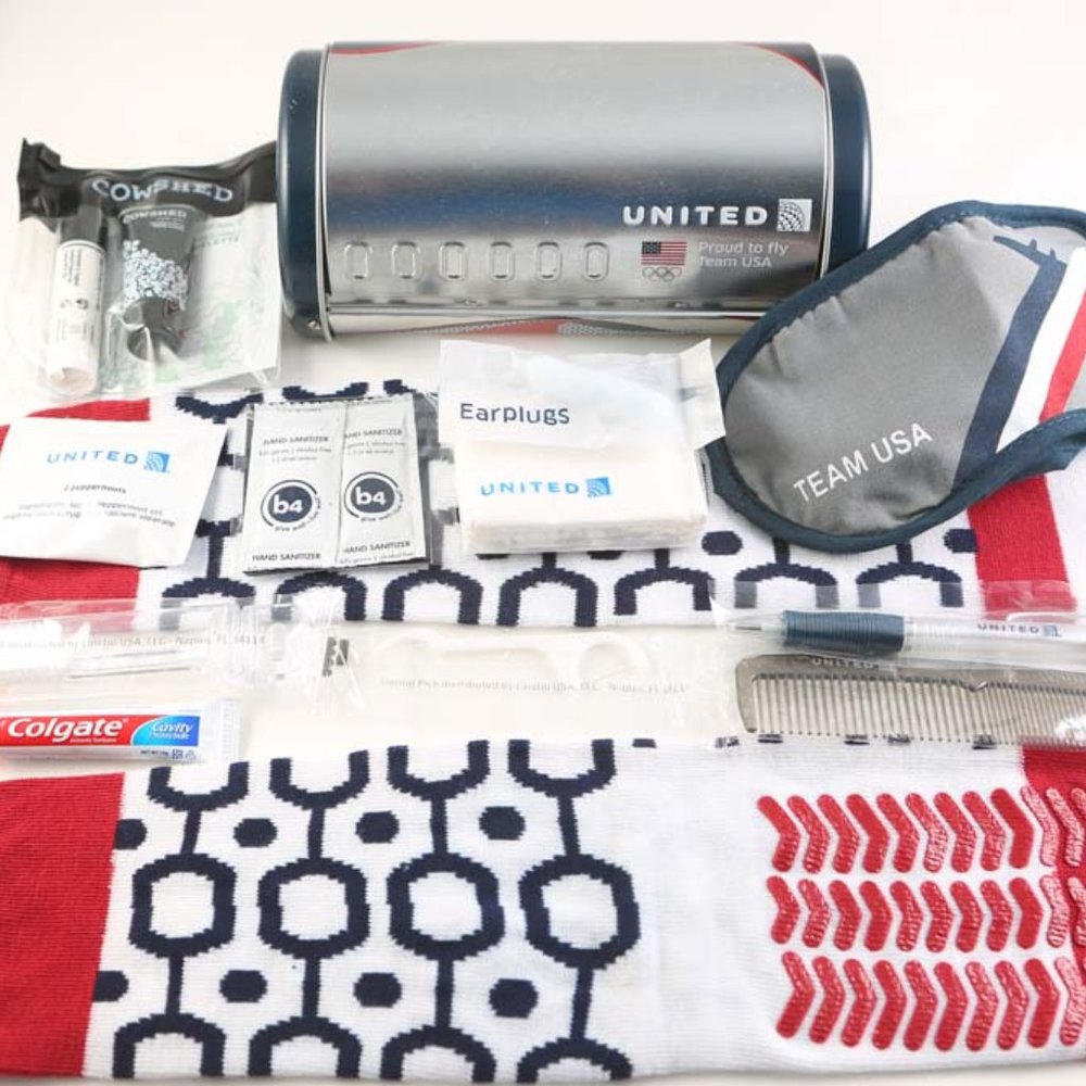 COPY - Amenity Kit Olympic Team USA United Airlines